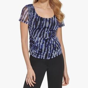 DKNY Mesh top